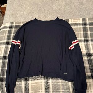 Hollister Navy Boyfriend Tee